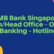 CIMB Bank Singapore – MainHead Office – Online Banking – Hotline