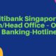 Citibank Singapore – MainHead Office – Online Banking-Hotline