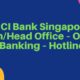ICICI Bank Singapore – MainHead Office – Online Banking – Hotline